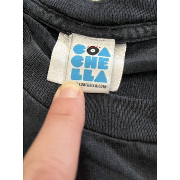 Coachella 2008 Roger Waters Kraftwerk Verve Tee T-shirt Music Fest Youth Y L - Picture 4 of 5